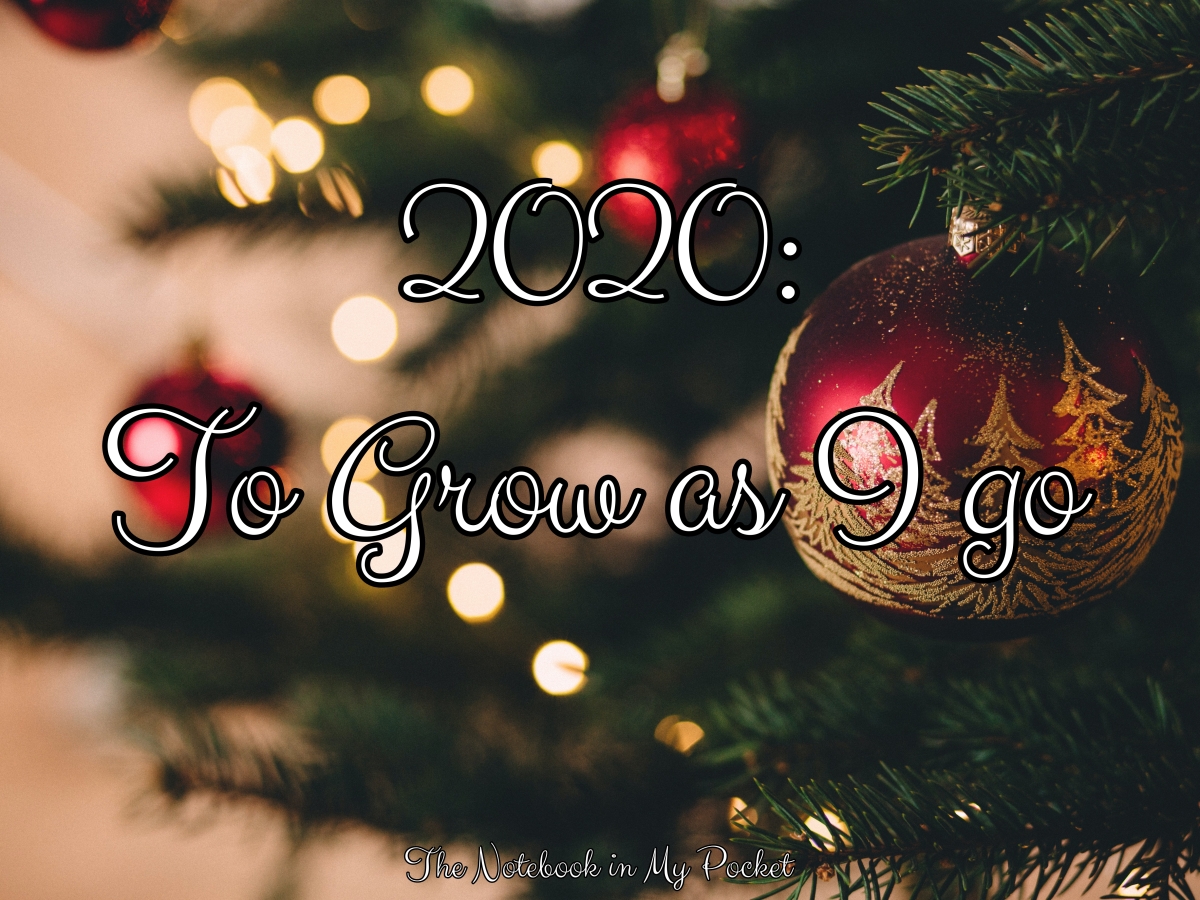 2020: To Grow as I go